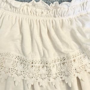 ALTAR’d STATE White Bardot Top